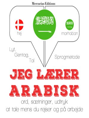 cover image of Jeg lærer arabisk